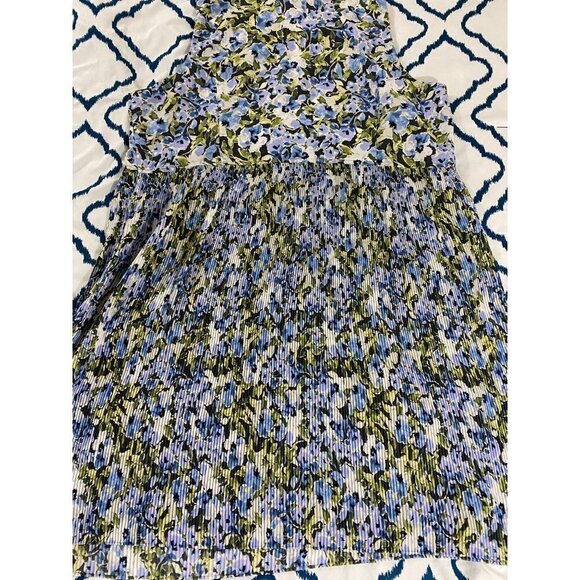 NWT J. Jill Women's Granite Watery Bloom Sleeveless Dress - XLP - Picture 12 of 12